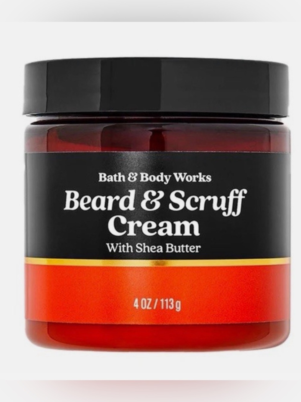 Bath & Body Works Essentials Beard & Scruff Cream - Black and Red #1